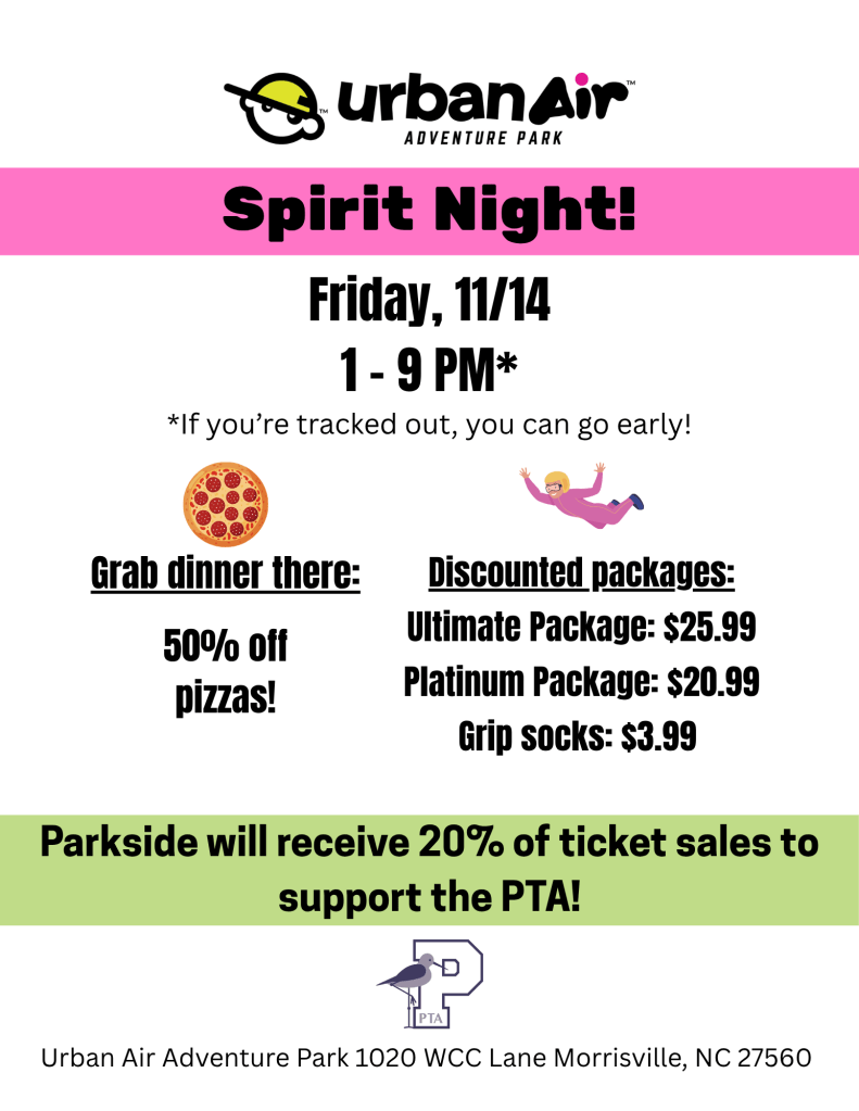Spirit Night at Urban Air